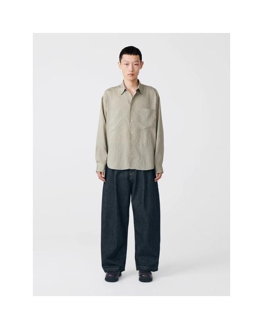 Loose-Fit Jeans di Studio Nicholson in Gray da Uomo