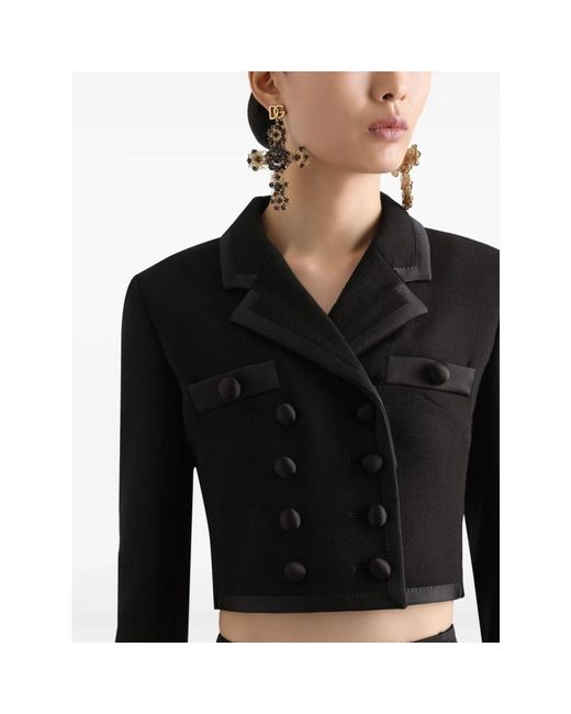 Dolce & Gabbana Black Blazers