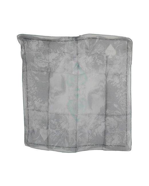 Silky Scarves CoSTUME NATIONAL de color Gray