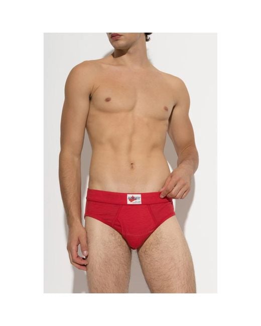 Bottoms DSquared² de hombre de color Red
