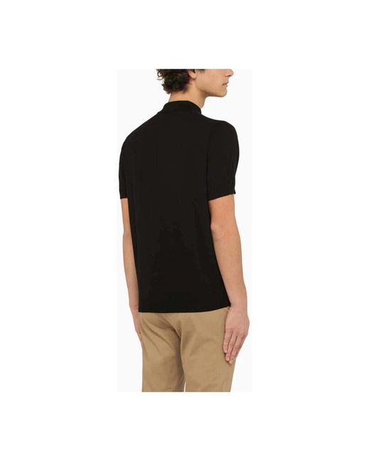 Drumohr Black Polo Shirts for men