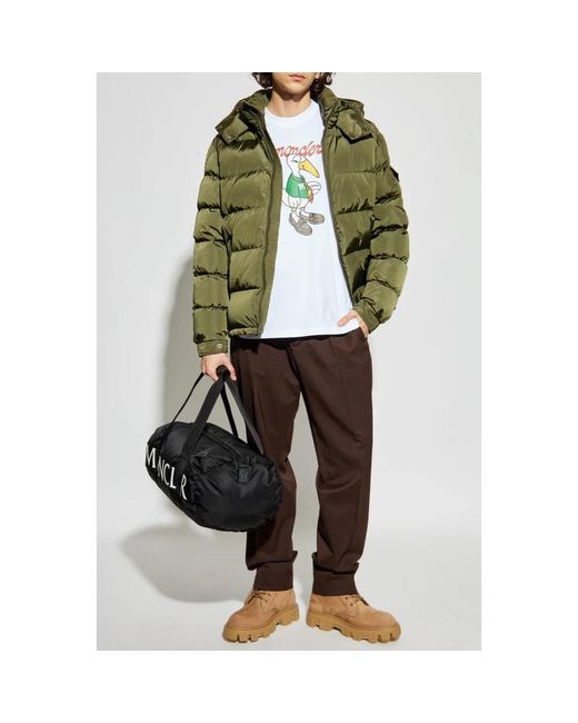 Moncler Maya Down Jacket in het Green voor heren