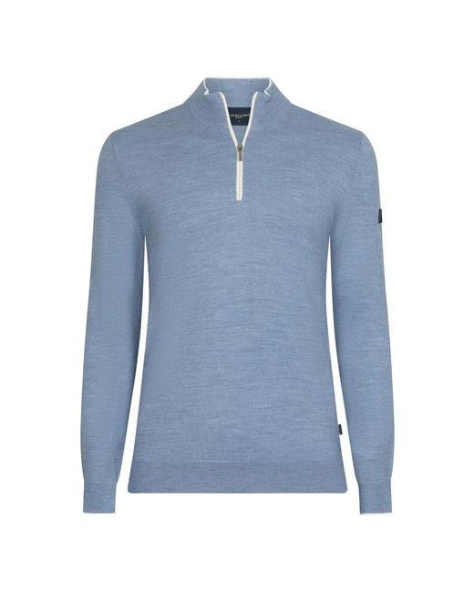 Cavallaro Napoli Blue Turtlenecks for men