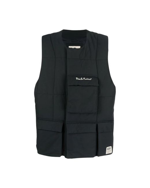 Deus Ex Machina Black Vests for men