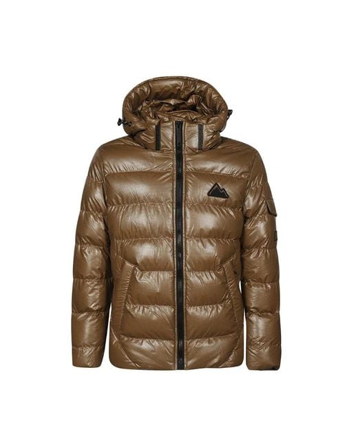 Point Zero Green Winter Jackets for men