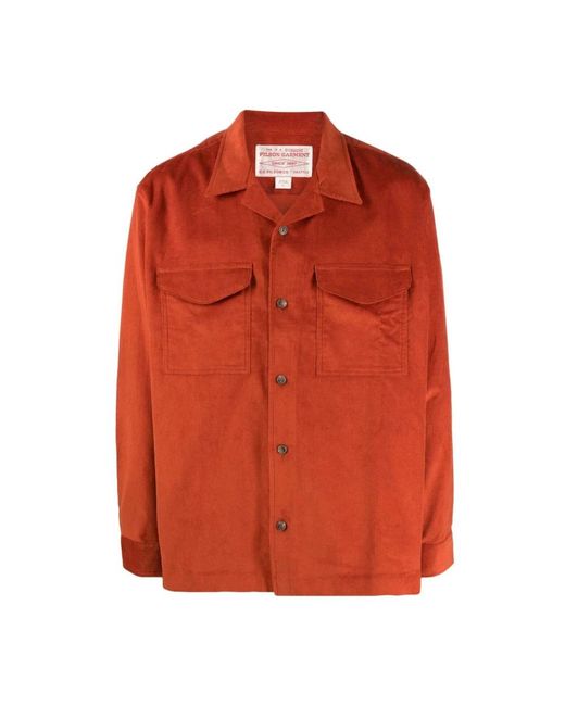 Filson Orange Casual Shirts for men