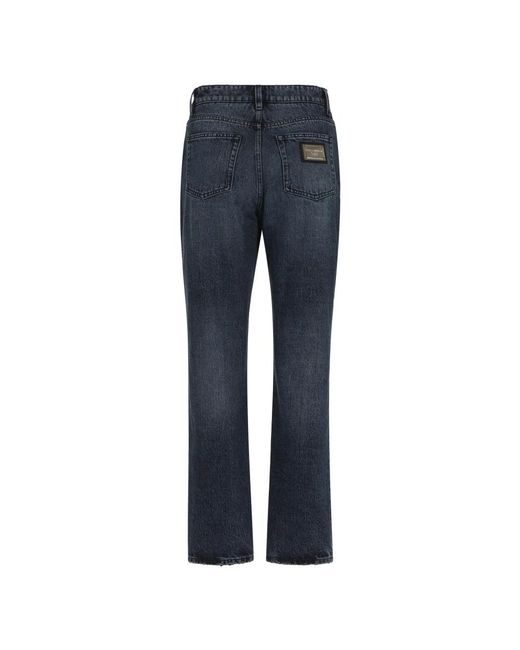 Dolce & Gabbana Blue Boot-Cut Jeans