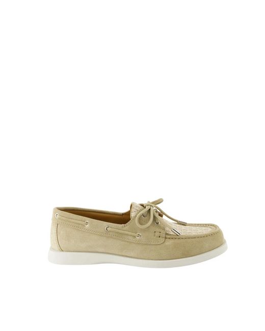 Dior Green Boat Shoes for men