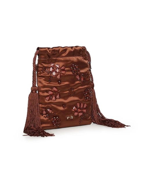 V73 Brown Bucket Bag