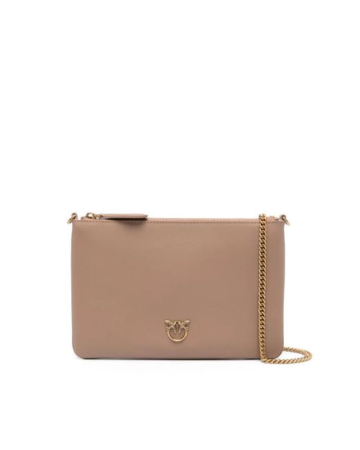 Pinko Brown Clutches