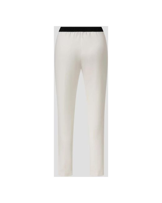 Trousers > slim-fit trousers Ermanno Scervino en coloris Gray