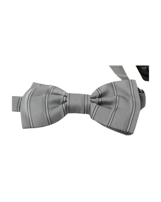 Bowties di Dolce & Gabbana in Gray da Uomo