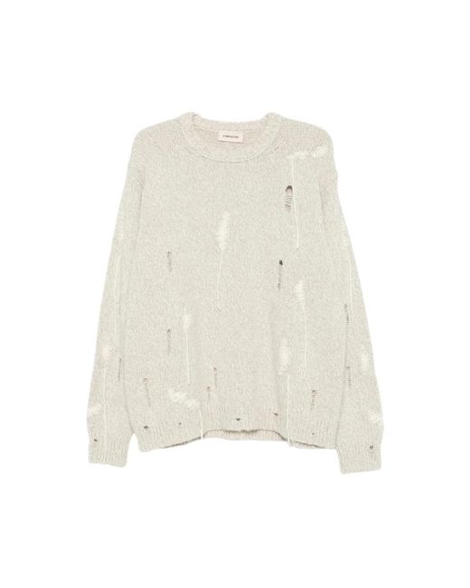 ATOMOFACTORY Pullover Mit Rundhalsausschnitt in White für Herren