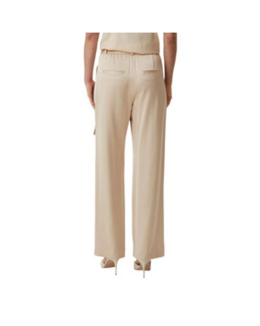 Comma, Natural Bequeme Und Stilvolle Einfarbige Hose