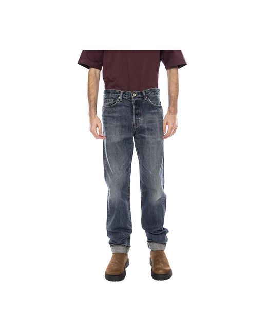 Straight Jeans Edwin de hombre de color Blue