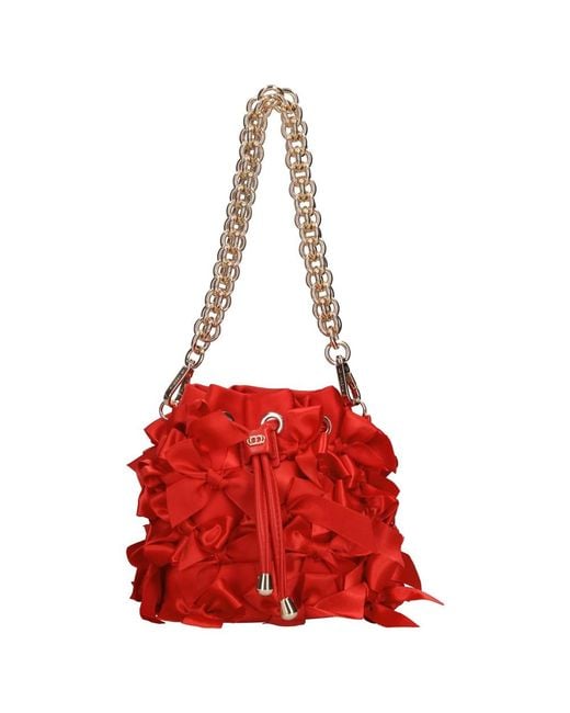 La Carrie Red Shoulder Bags
