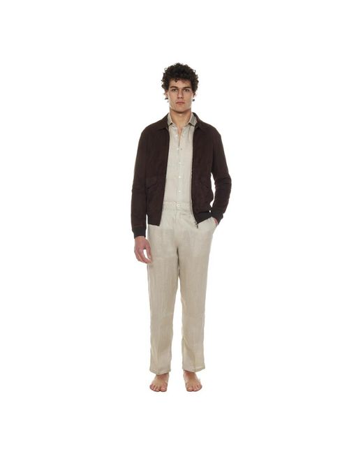 Leather Jackets Franzese Collection de hombre de color Black