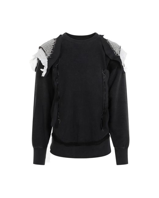 Sweatshirt di Maison Margiela in Black da Uomo