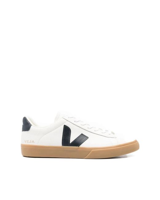Veja Campo Leder in White für Herren
