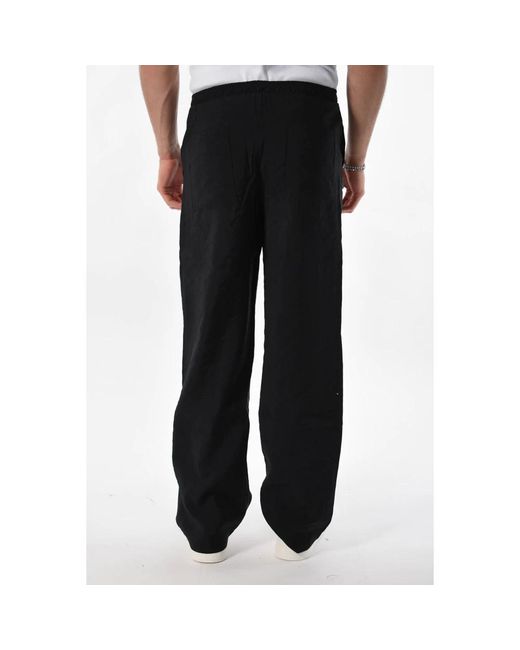 Trousers > wide trousers FAMILY FIRST pour homme en coloris Black