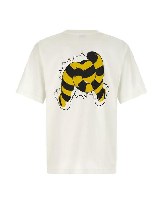 KENZO Wild Tiger Oversized T-Shirt in het White voor heren