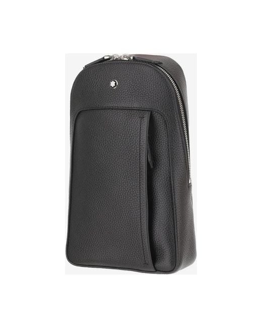 Montblanc Gray Backpacks for men
