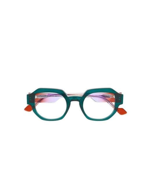 Face A Face Blue Glasses