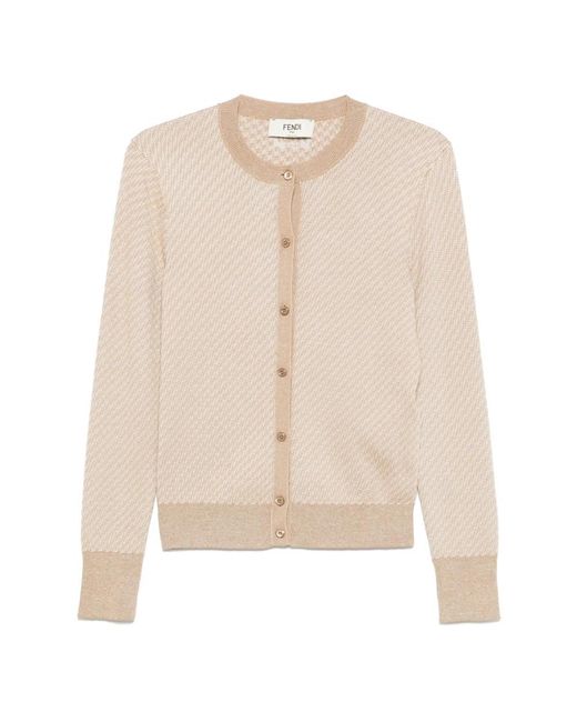 Cardigans Fendi de color Natural