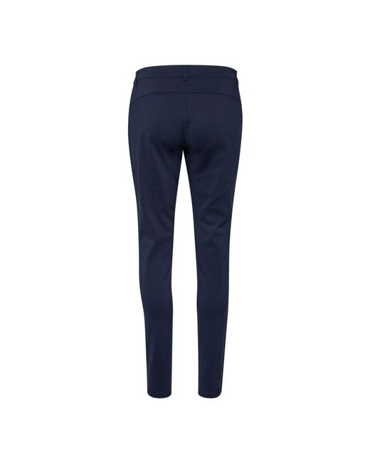 Kaffe Blue Slim-Fit Trousers
