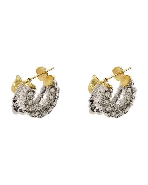 Earrings Simone Rocha de color Metallic