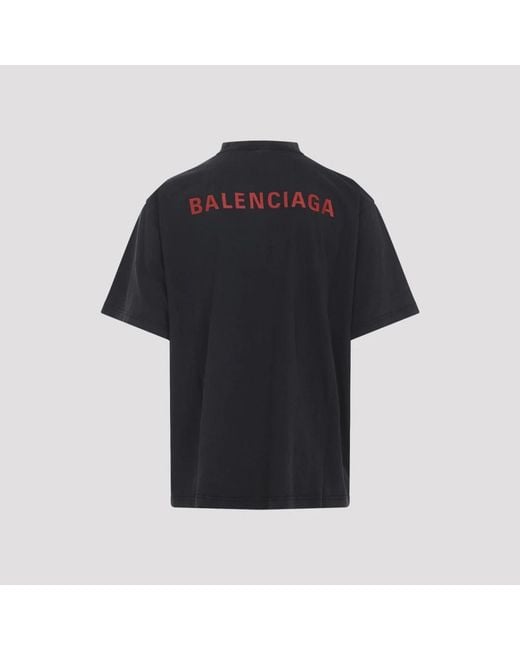 Balenciaga Black Tshirt for men