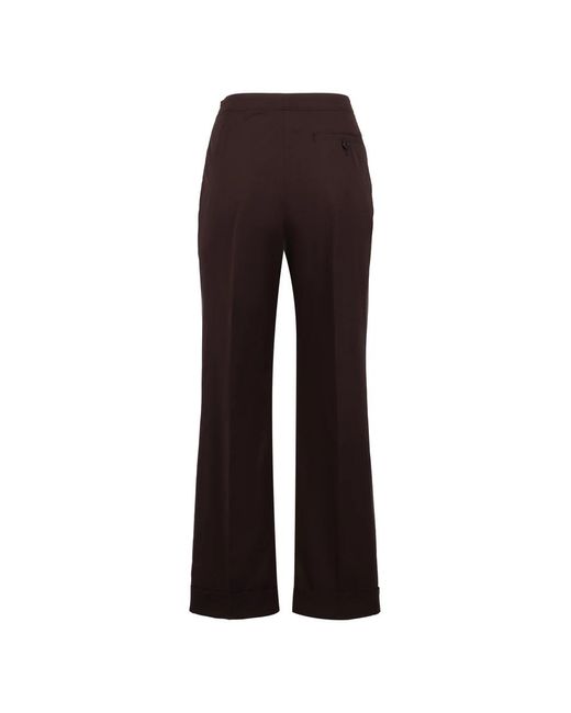 Aspesi Wide Trousers in het Brown