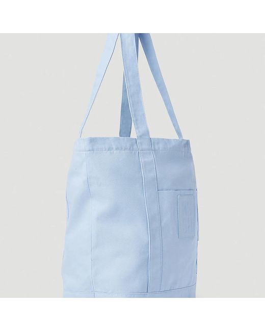 Raf Simons Tassen ,Blauw ,Katoen Tote Bags in het Blue