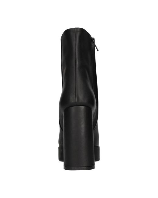 Bruno Premi Black Heeled Boots