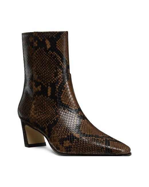 Stuart Weitzman Brown Heeled Boots