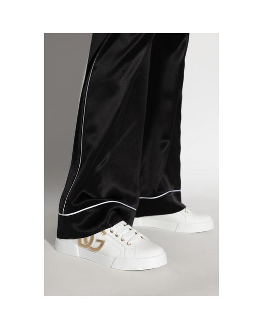 Dolce & Gabbana White Sneakers