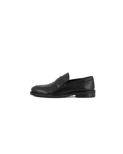 DIGEL Black Loafers for men