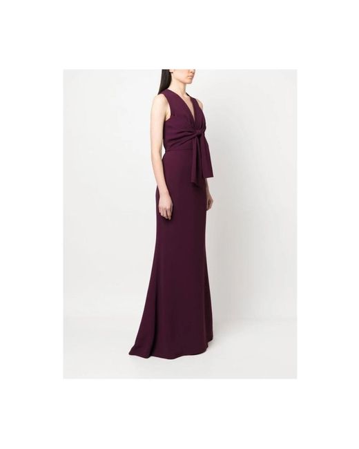 Elie Saab Purple Maxi Dresses