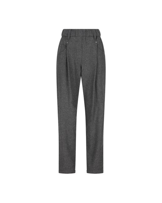 Brunello Cucinelli Gray Trousers