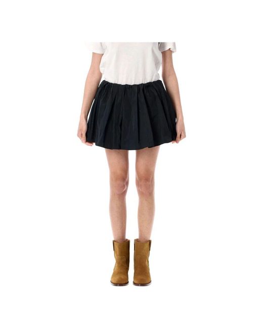 J.W. Anderson Black Gathered Skort Pant