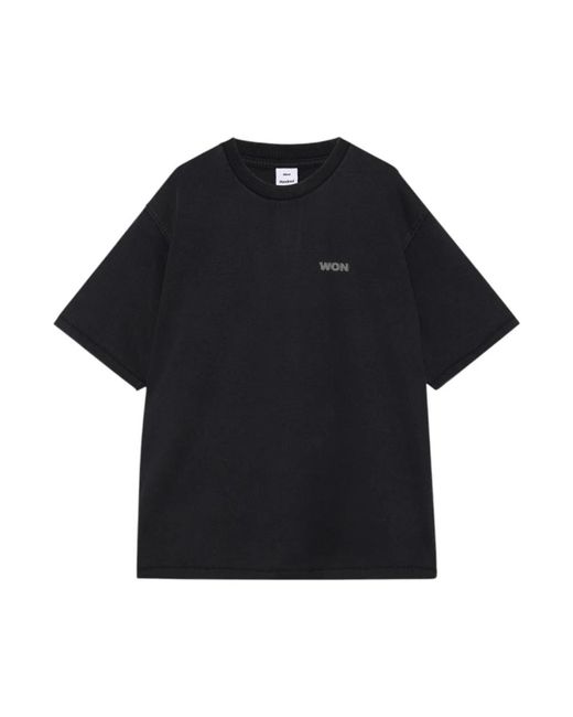 Won Hundred Black T-Shirts for men