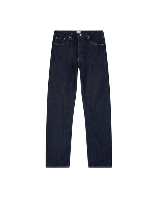 Edwin Blue Straight Fit Jeans for men