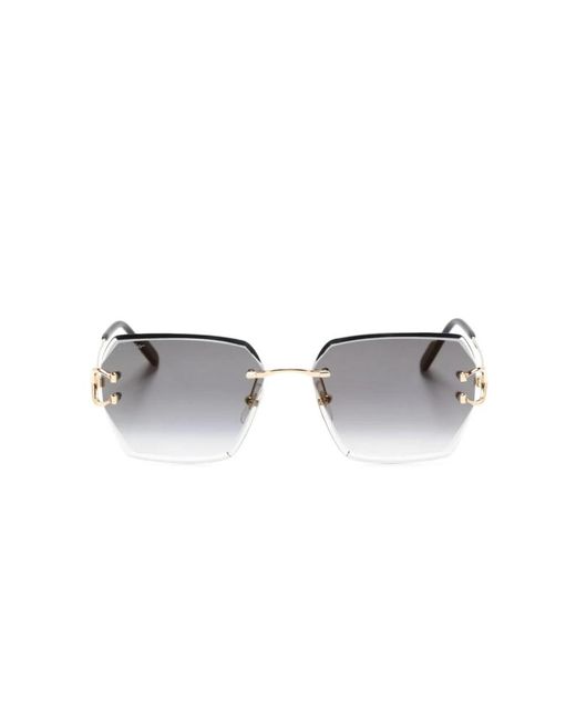 Cartier Metallic Sunglasses