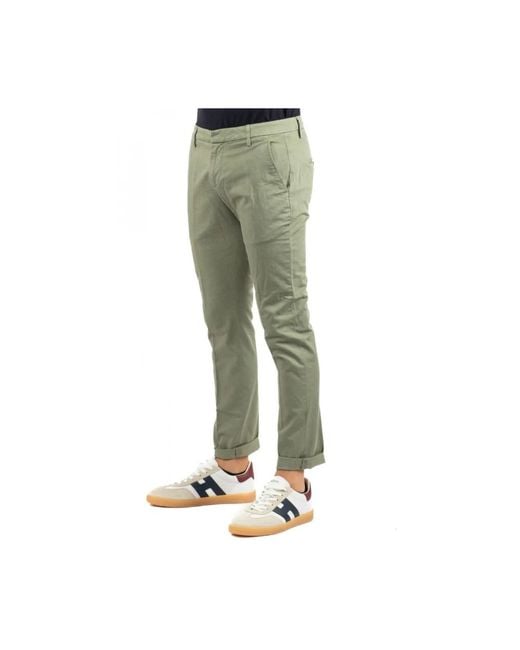 Slim-Fit Trousers Dondup pour homme en coloris Green
