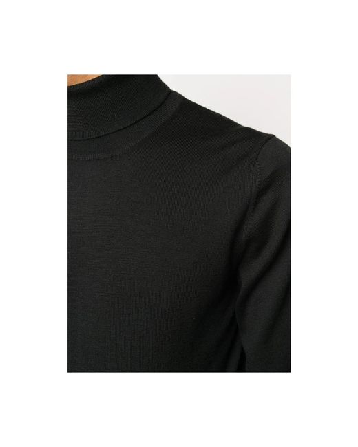 La Fileria Black Turtlenecks for men