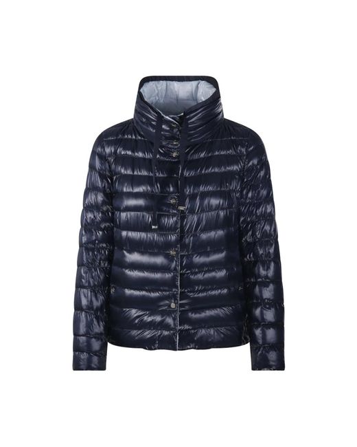 Herno Blue Down Jackets