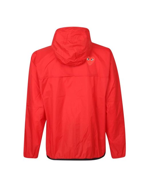 Jackets > light jackets COMME DES GARÇONS PLAY pour homme en coloris Red