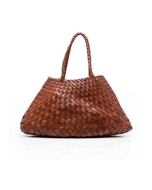 Tote Bags Dragon Diffusion de color Brown