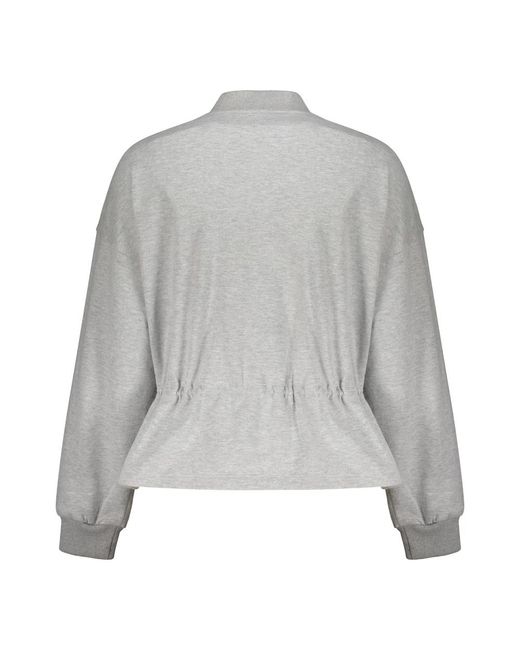 Moorer Gray Zip-Throughs