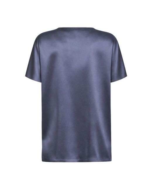 Giorgio Armani Blue Blouses